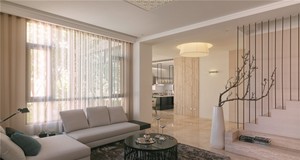 90平米普通戶型歐式風格家裝設計——北京齊裝網裝修效果圖精選